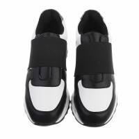 Damen Low-Sneakers - blackwhite