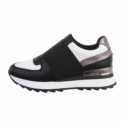 Damen Low-Sneakers - blackwhite Gr. 36