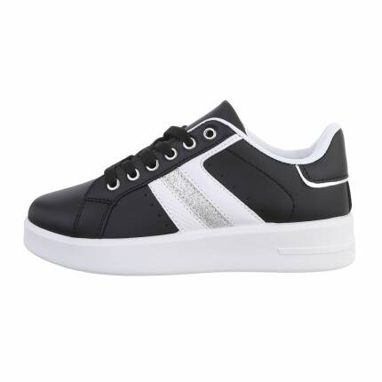 Damen Low-Sneakers - blackwhite Gr. 38