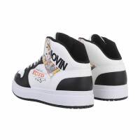 Damen High-Sneakers - blackwhite