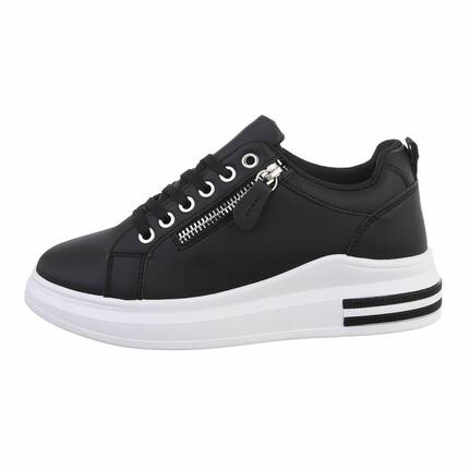 Damen Low-Sneakers - black Gr. 38