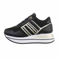 Damen Low-Sneakers - black