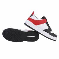 Herren Freizeitschuhe - blackred