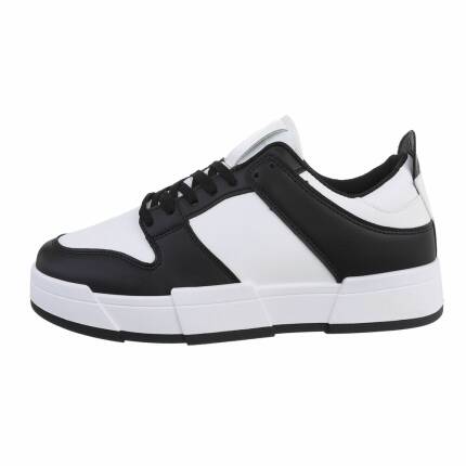 Herren Freizeitschuhe - blackwhite Gr. 44