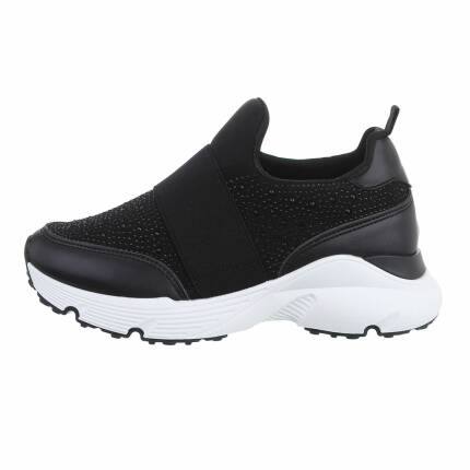 Damen Low-Sneakers - black Gr. 36