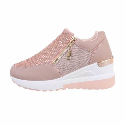 Damen High-Sneakers - champagne Gr. 40