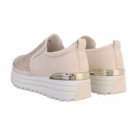 Damen High-Sneakers - beige