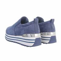 Damen Low-Sneakers - jeansblue