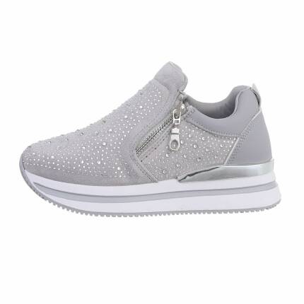 Damen Low-Sneakers - lt.grey Gr. 38