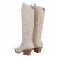 Damen Western- & Bikerboots - beige