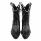 Damen Western- & Bikerboots - blackpu