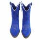 Damen Western- & Bikerboots - bluesuede