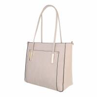 Damen Schultertasche - beige