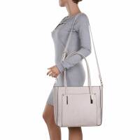 Damen Schultertasche - beige