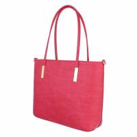 Damen Schultertasche - fuchsia