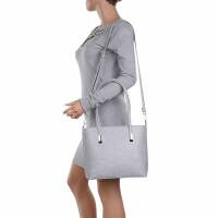 Damen Schultertasche - grey