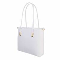 Damen Schultertasche - white