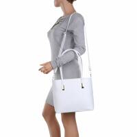 Damen Schultertasche - white