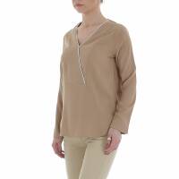 Damen Bluse von GLO STORY - beige