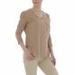 Damen Bluse von GLO STORY - beige