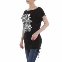 Damen T-Shirt von GLO STORY - black