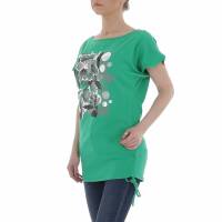 Damen T-Shirt von GLO STORY - green