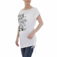 Damen T-Shirt von GLO STORY - white