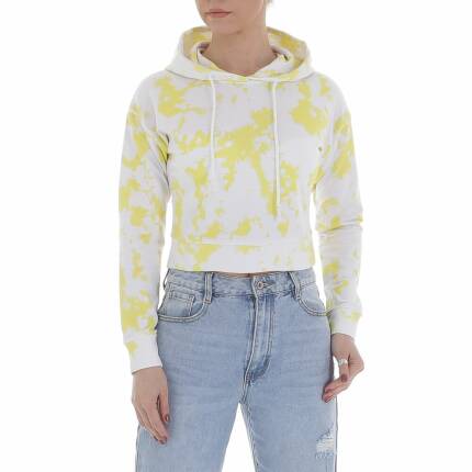 Damen Sweatshirts von GLO STORY Gr. XL/42 - yellow