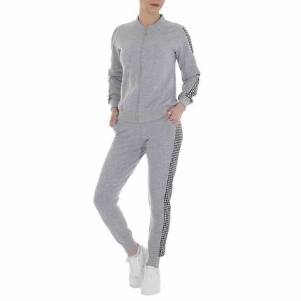 Damen Jogging- & Freizeitanzug von METROFIVE Gr. S/36 - grey