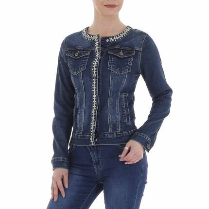 Damen Jeansjacke von Miss Curry Gr. L/40 - blue