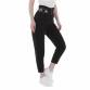 Damen High Waist Jeans von M.Sara - black