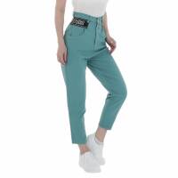 Damen High Waist Jeans von M.Sara - green