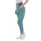 Damen High Waist Jeans von M.Sara - green