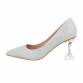 Damen Klassische Pumps - silver Gr. 37