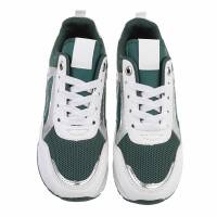 Damen Low-Sneakers - green