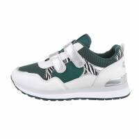 Damen Low-Sneakers - green