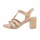 Damen Sandaletten - beige Gr. 38