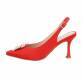 Damen High-Heel Pumps - red Gr. 38