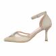 Damen High-Heel Pumps - gold Gr. 40