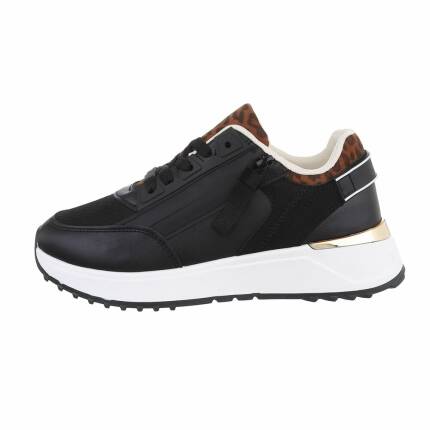 Damen Low-Sneakers - black Gr. 38