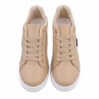 Damen Low-Sneakers - khaki