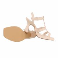 Damen Sandaletten - beige