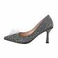 Damen High-Heel Pumps - black Gr. 38