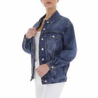 Damen Jeansjacke von Laulia - blue