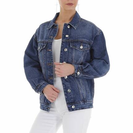 Damen Jeansjacke von Laulia Gr. M/38 - blue