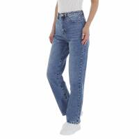 Damen Straight Leg Jeans von Laulia - blue