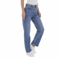 Damen Straight Leg Jeans von Laulia - blue