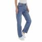 Damen Straight Leg Jeans von Laulia - blue