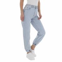 Damen High Waist Jeans von Laulia - L.blue