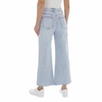 Damen Bootcut Jeans von Laulia - L.blue